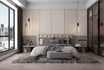 大通现代风格-卧室