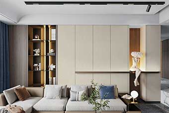 大通北欧风格-客厅