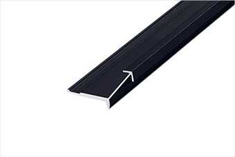 大通航空纤维墙咔铝合金阳角线(哑黑氧化)