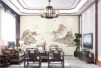 大通森佰汇航空纤维墙咔（巴山蜀水）