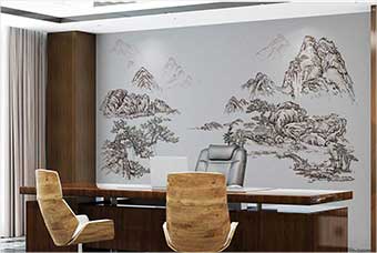 大通森佰汇航空纤维墙咔（山水之间）