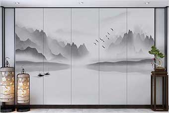 大通森佰汇航空纤维（山水画系列）