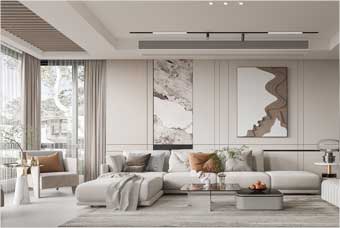 大通客厅空间案例