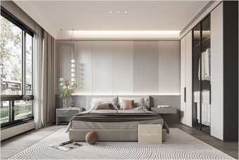 大通卧室空间案例